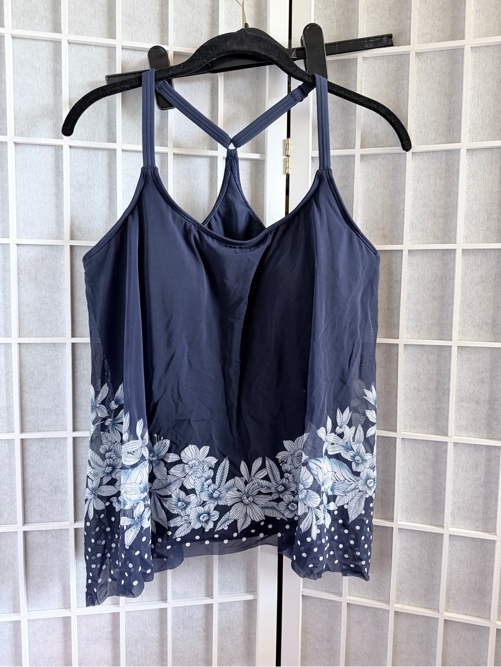Coco Reef Deep Blue Bra-Sized Swim Top